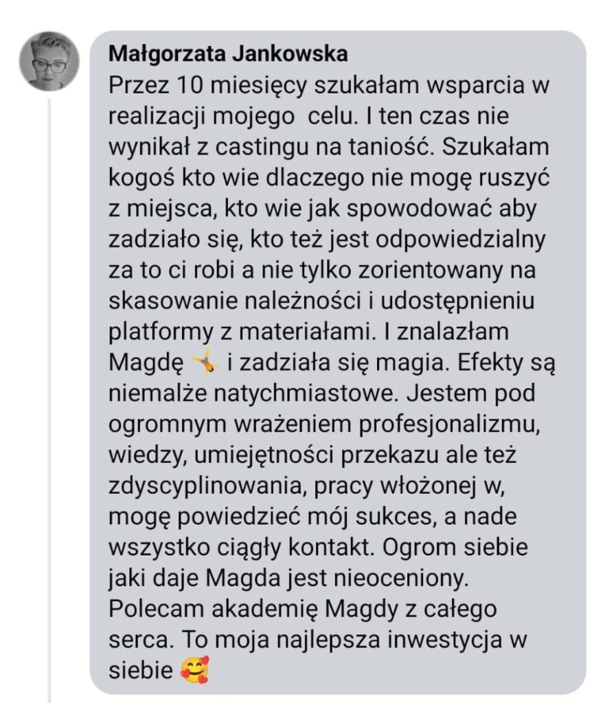 opinia Akademia transformacji